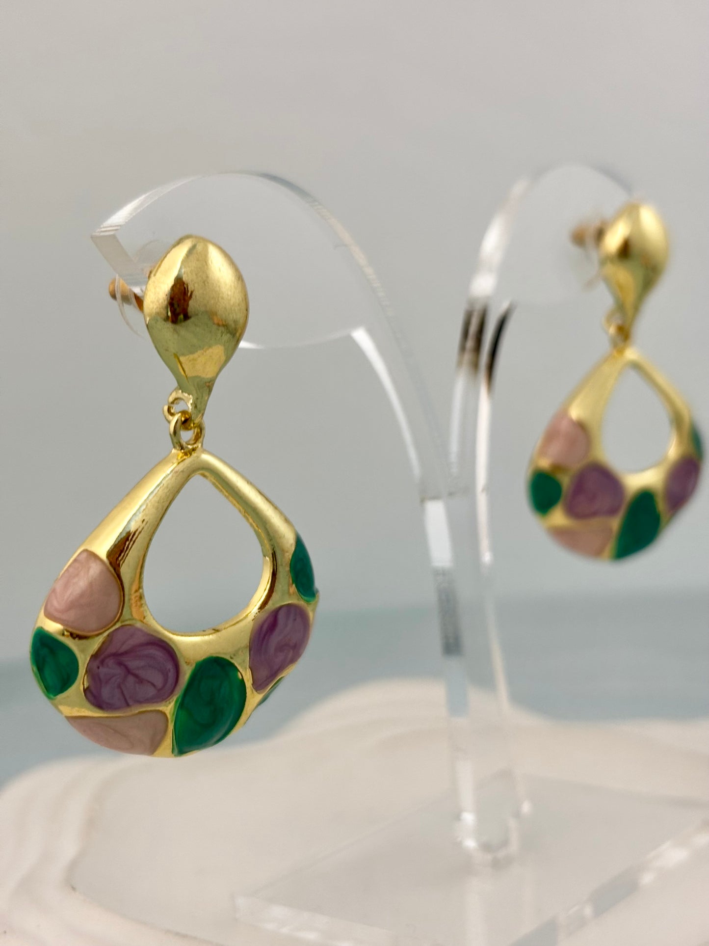 Milly Droplets (Green & Purple)