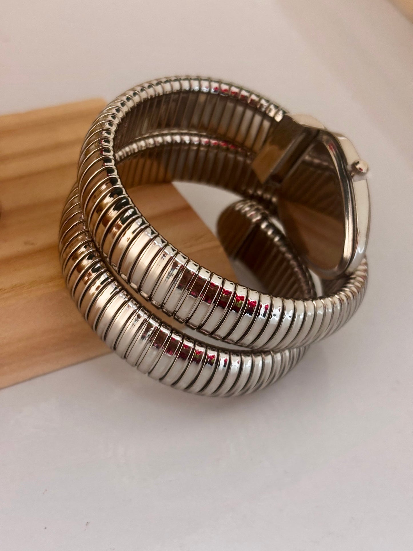 Viral Silver Serpent (Snake Watch) | Brand Inspired Statement Watch