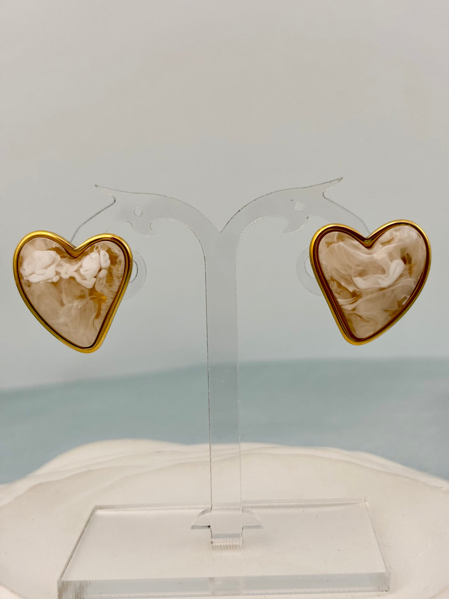 Tiny Valentine Studs