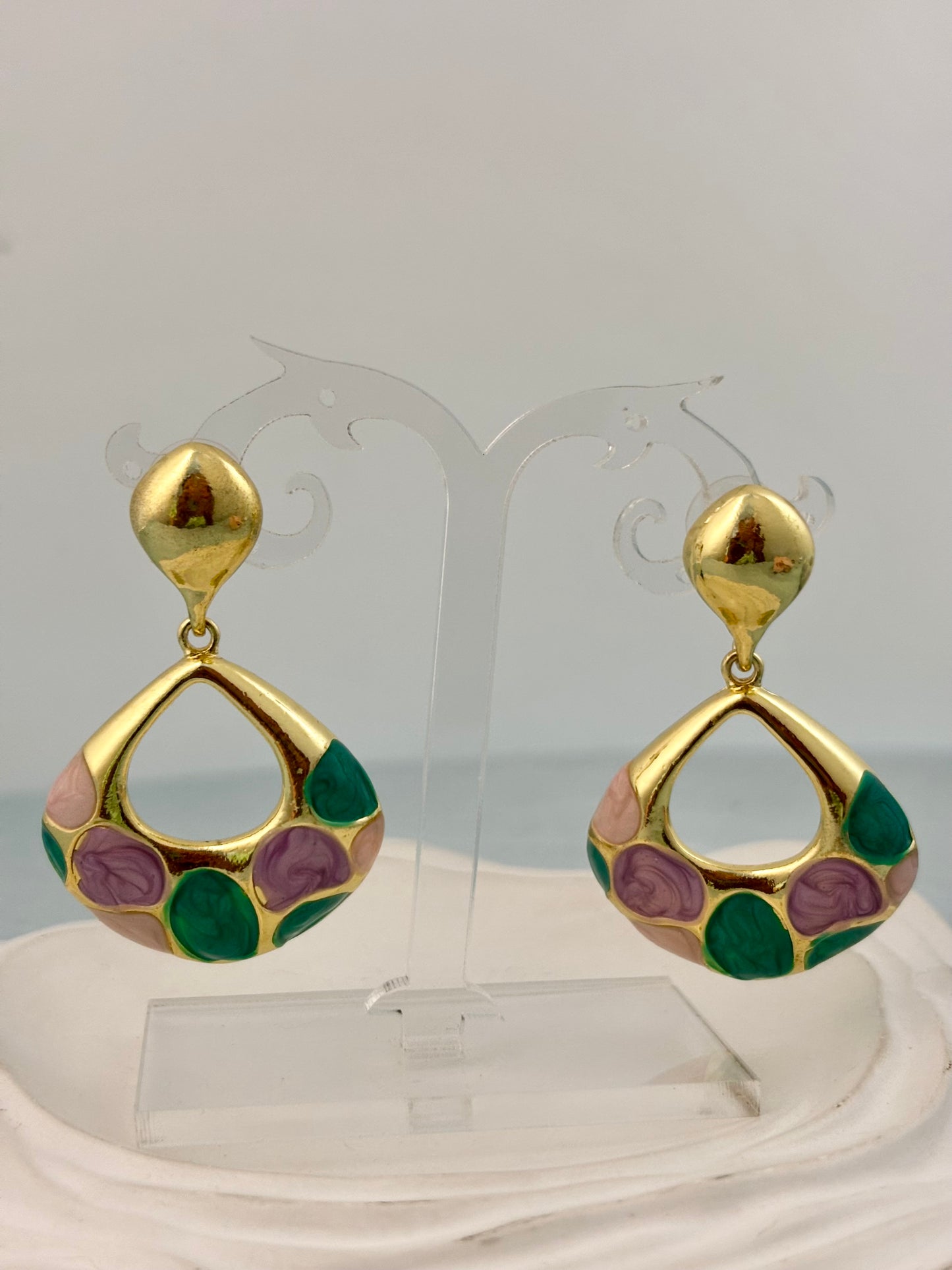 Milly Droplets (Green & Purple)