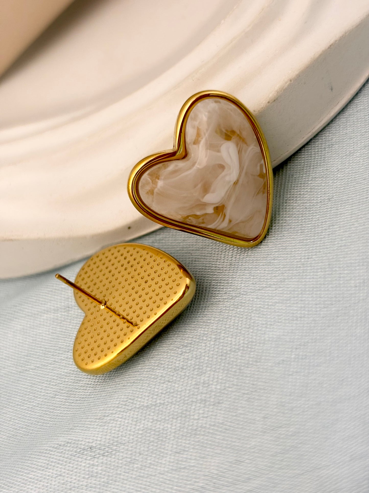 Tiny Valentine Studs