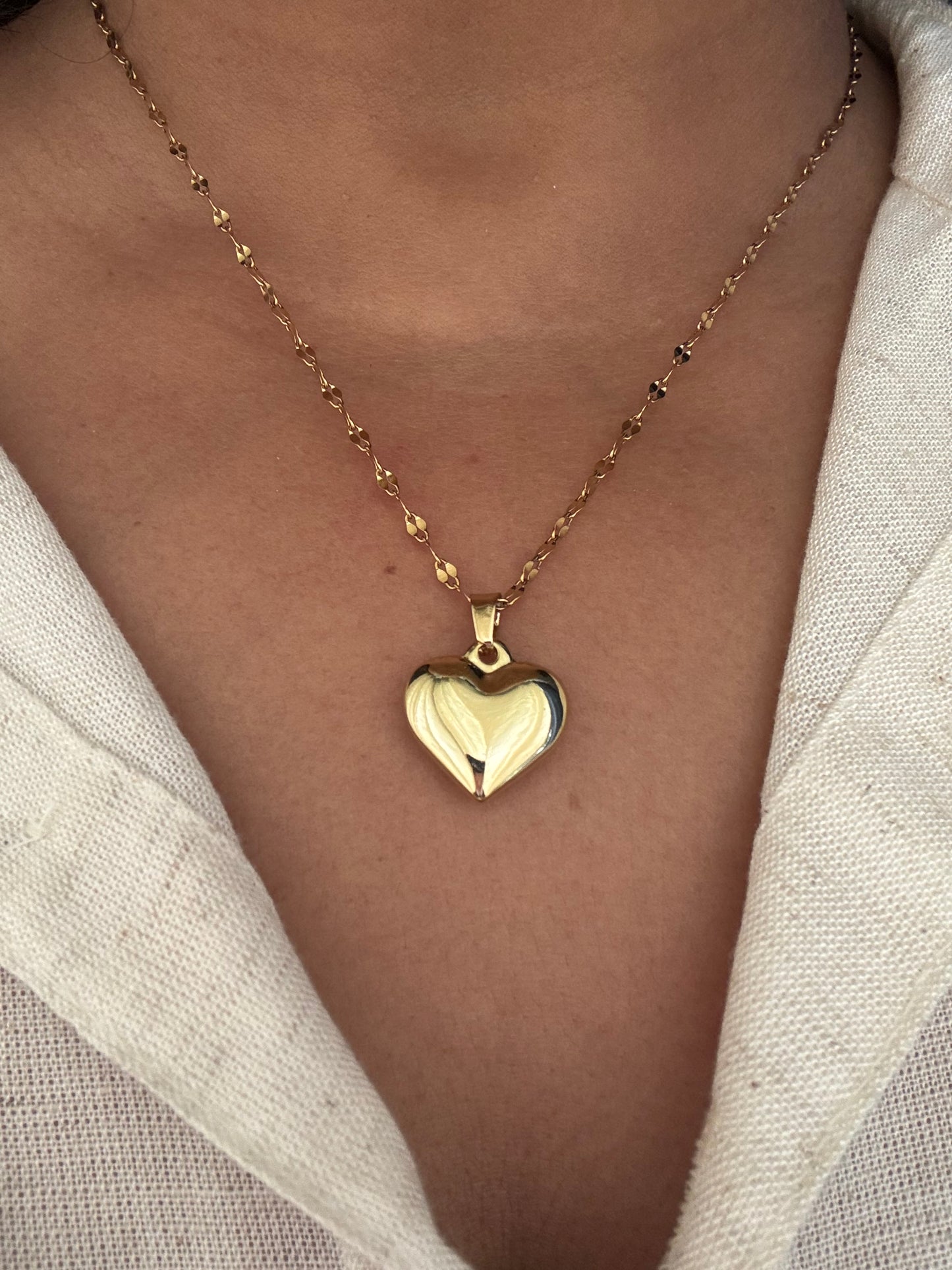 Golden Love Necklace