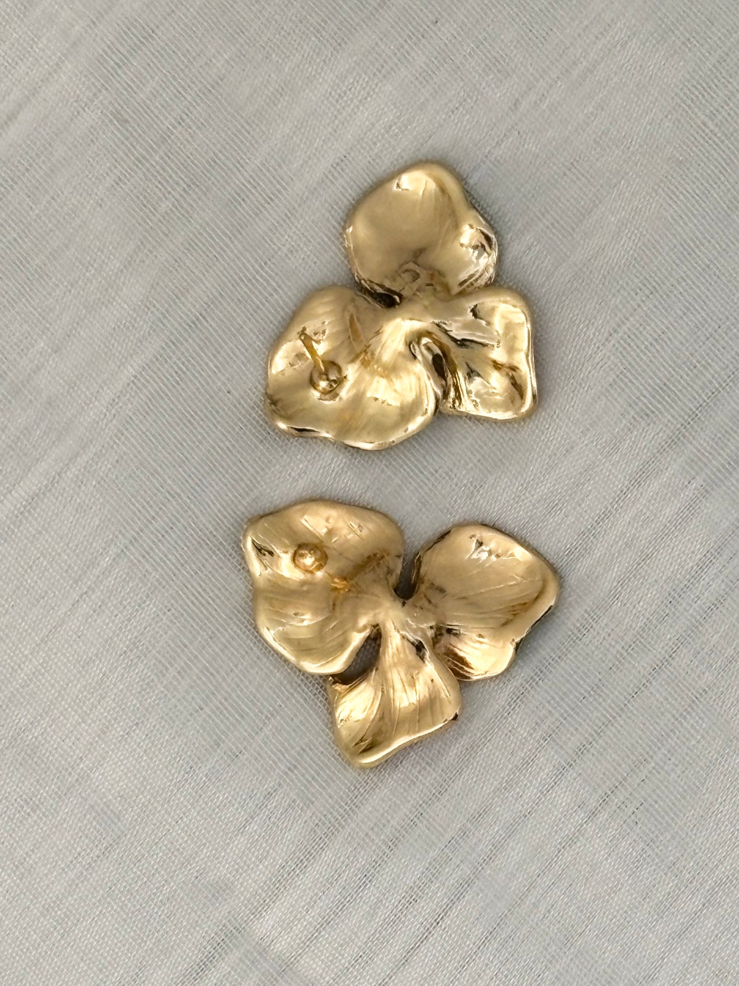 Petal Kiss | Anti-Tarnish Gold Plated Studs