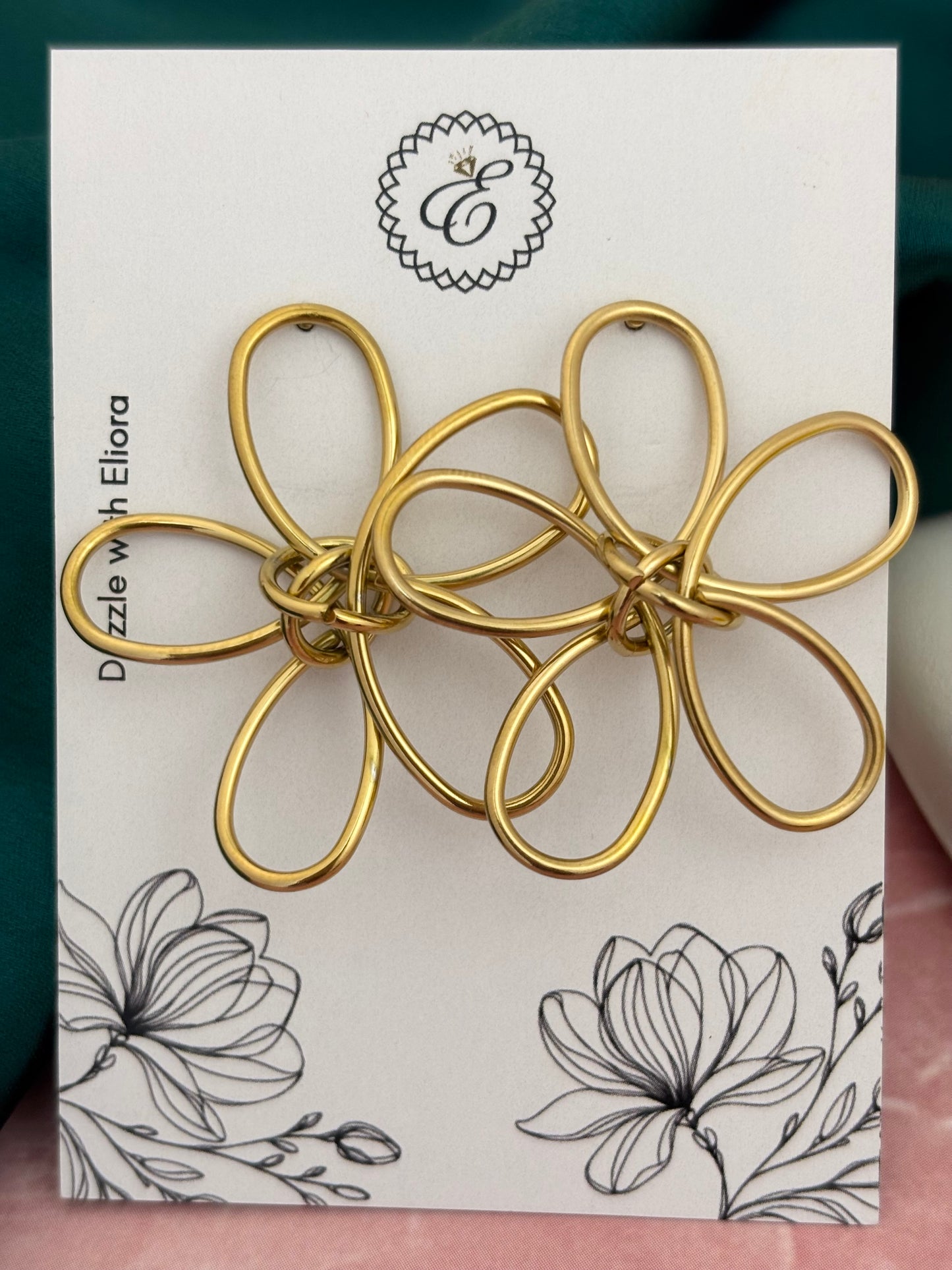 Floral Bloom Earring