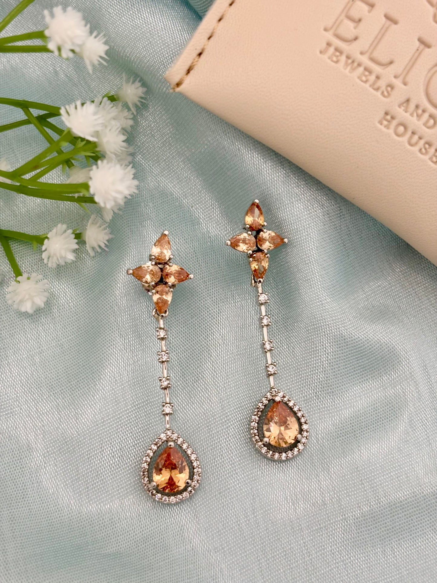 Lyra Orange AD Danglers