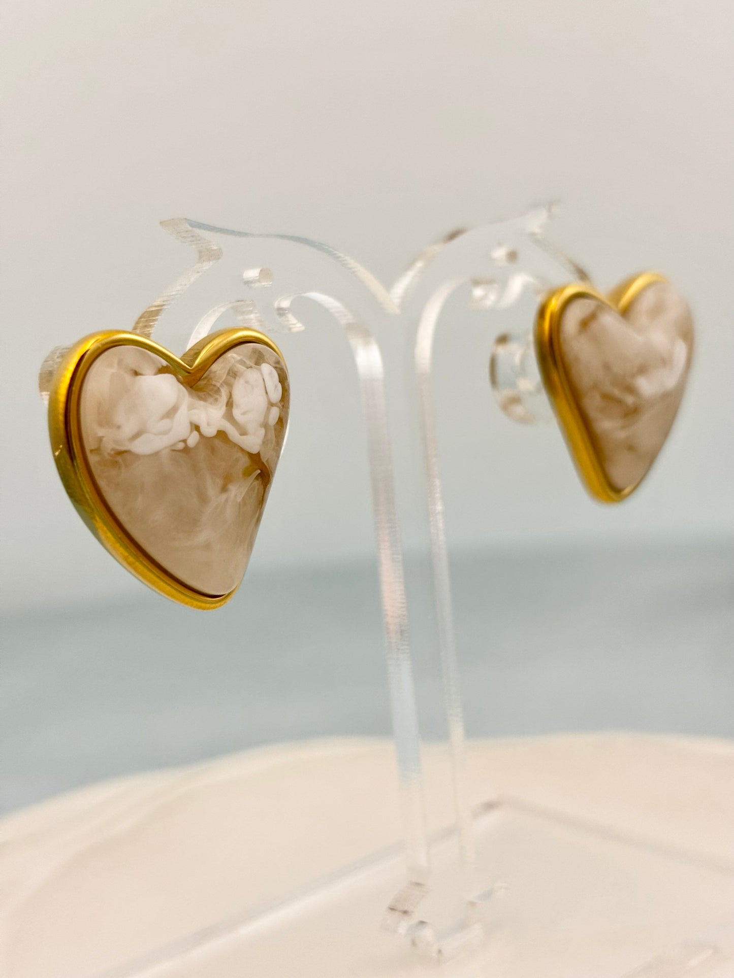 Tiny Valentine Studs