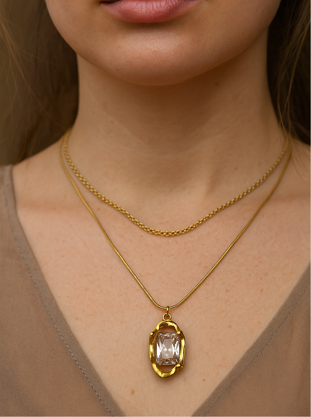 Crystal Gold Frame