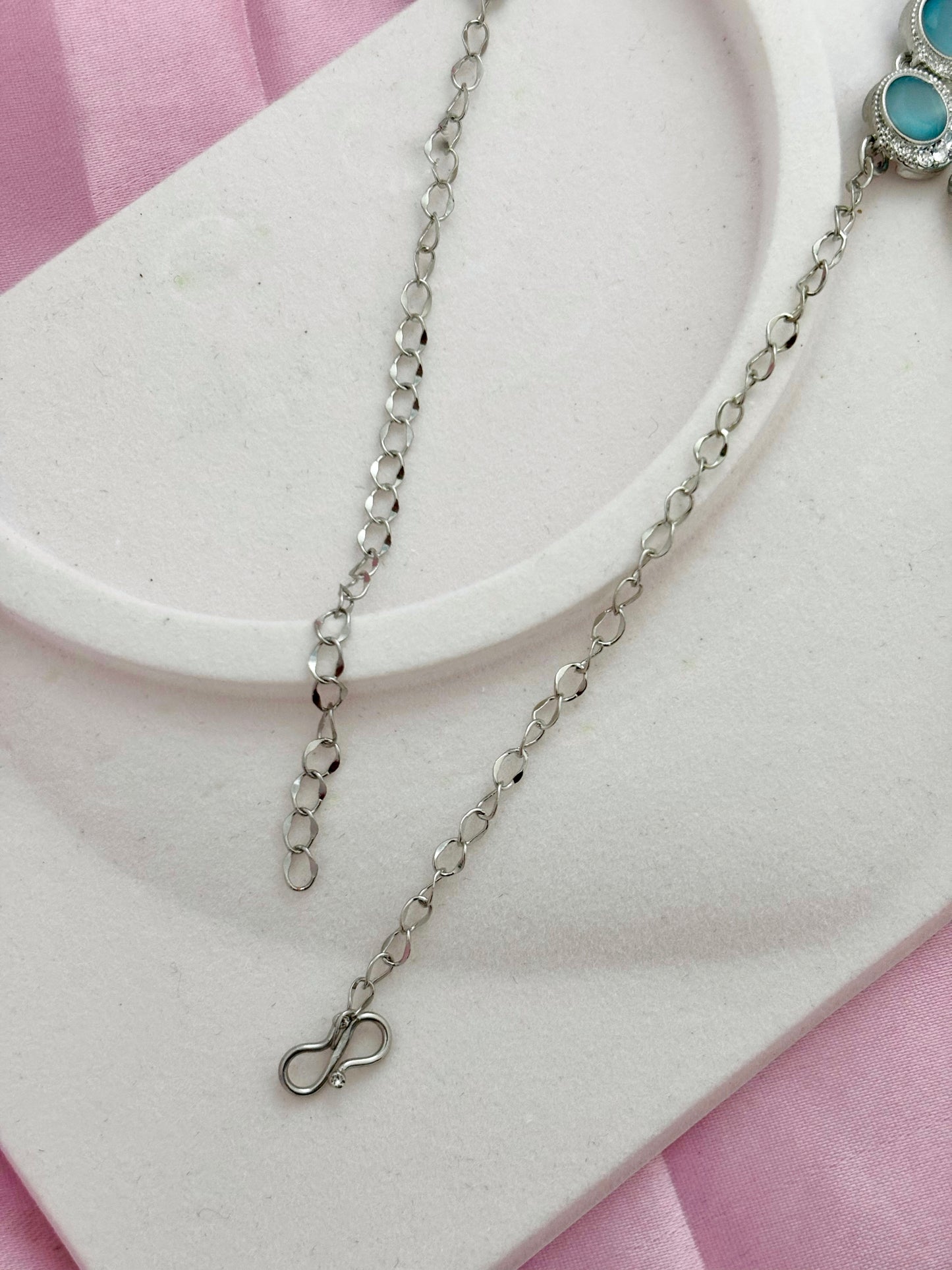 Nora Necklace Set (Blue)