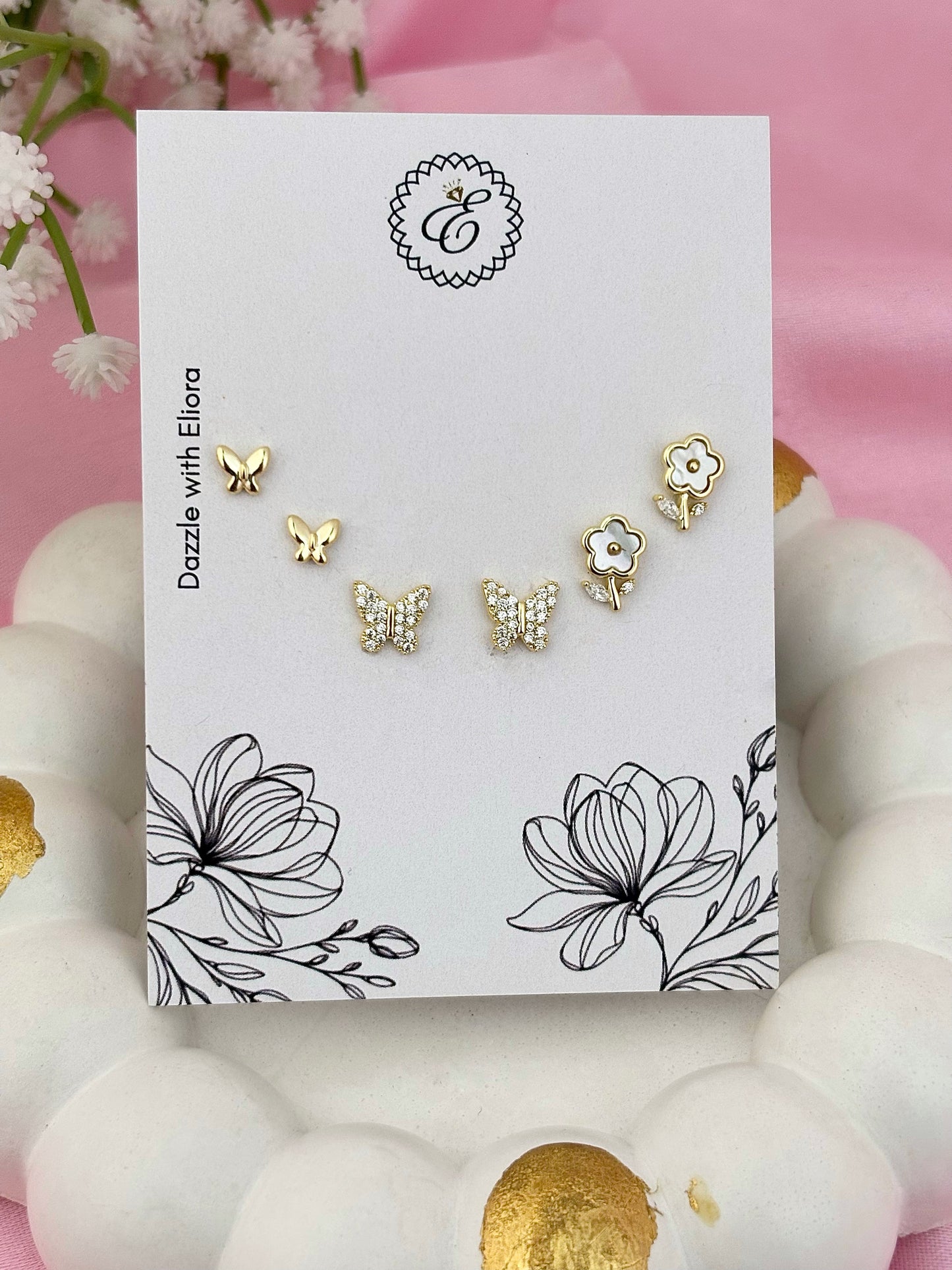 Buttercup Bliss Earring Set