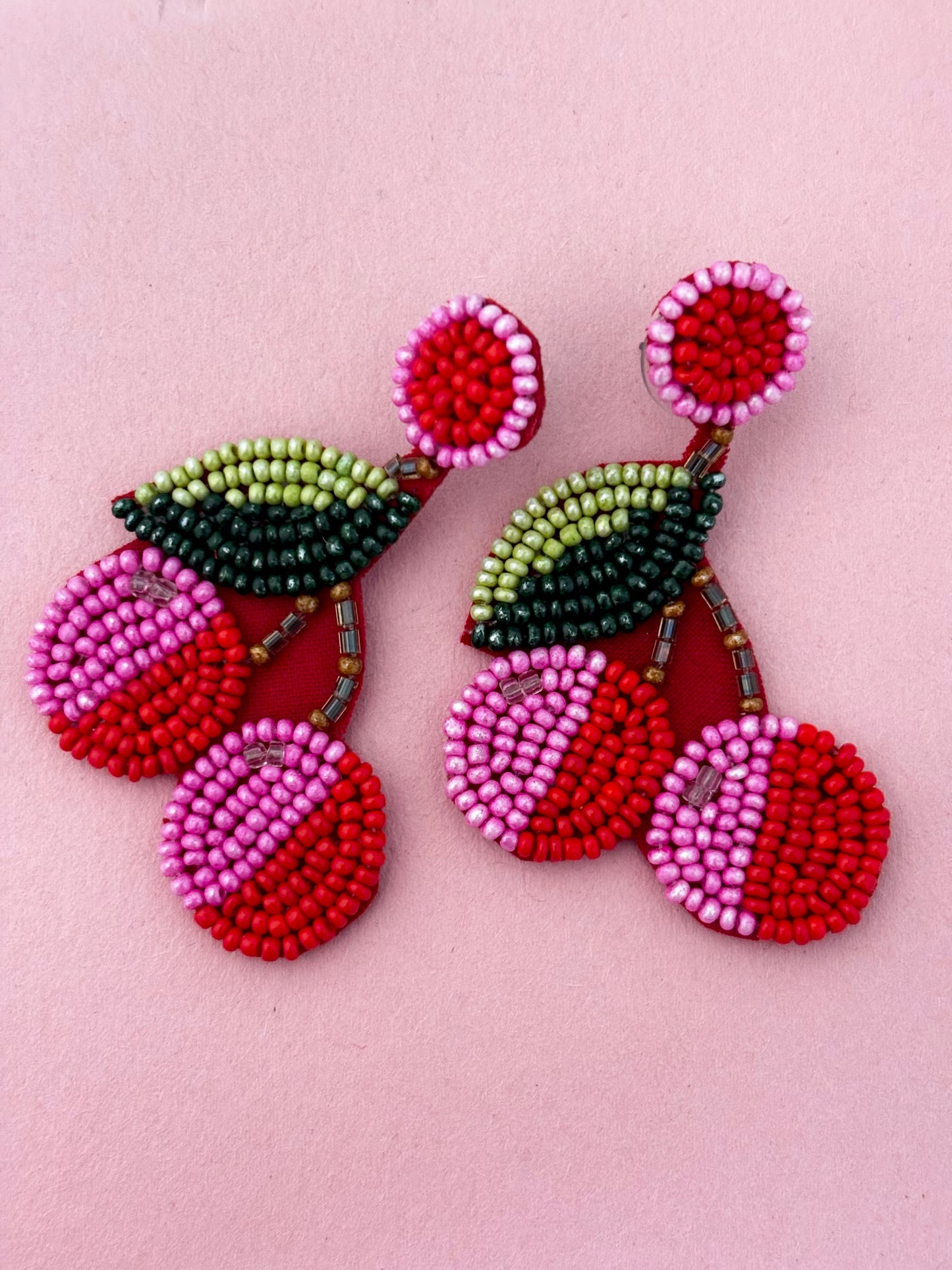 Cherry Pop Handmade Earrings