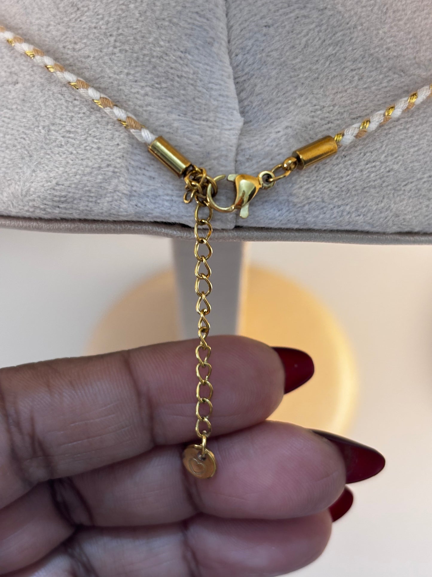 Emerald Dewline Delicate Statement Necklace