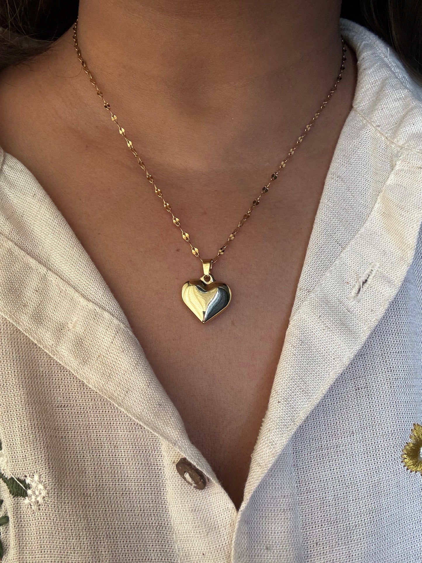 Golden Love Necklace