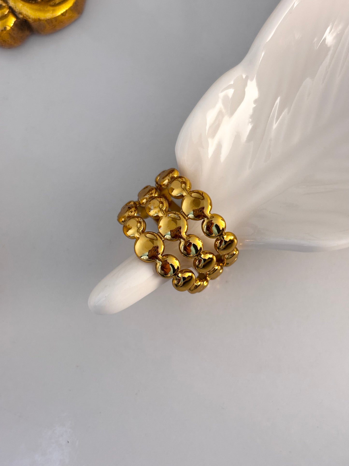 Gold Rush Ring Stack | Combo Set of 3 Rings