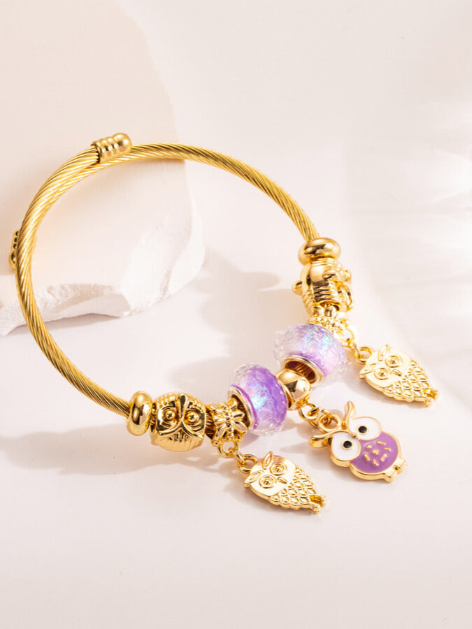 Wise Owl Charm Pandora Bracelet