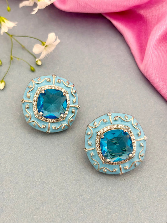Blue Mirage Studs Studs