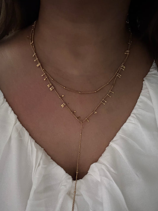 Liana Y Lariat Delicate Necklace