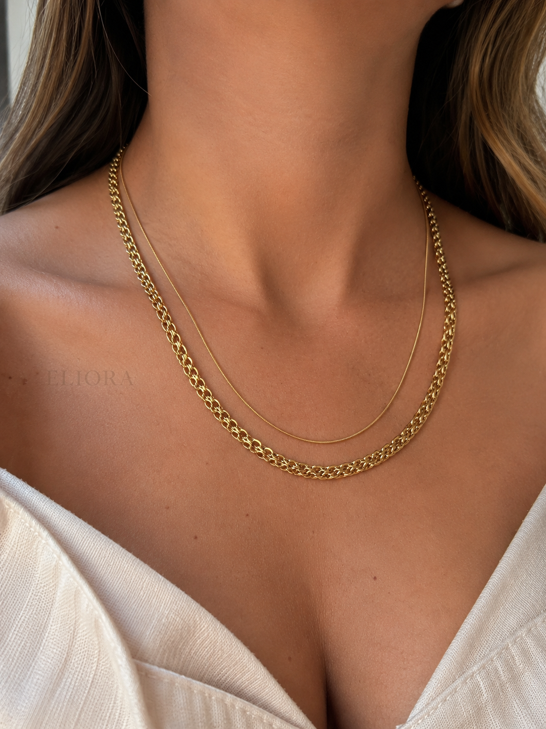 Layered Gold Necklace