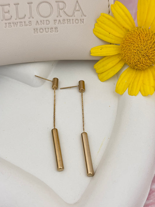 Sleek Bar Drops Earrings