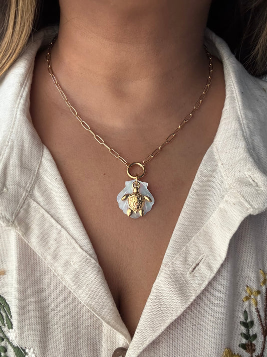 Shell Turtle Chain