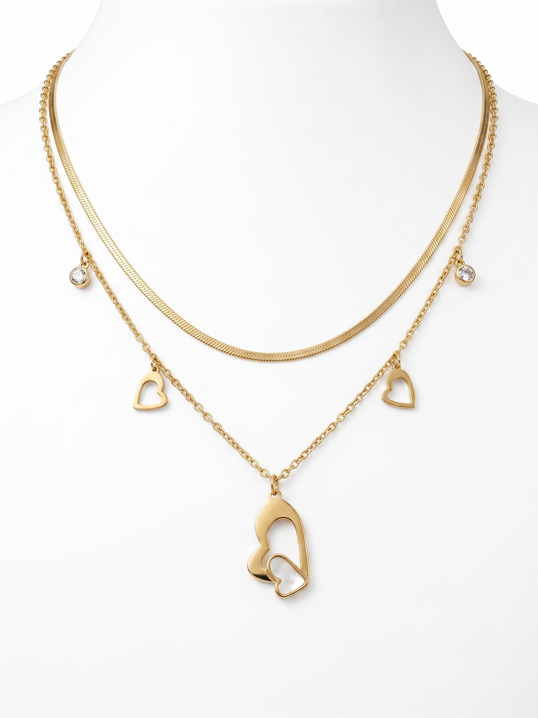 Double Date Pendant Chain