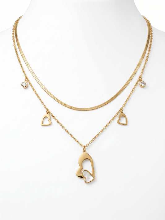 Double Date Pendant Chain