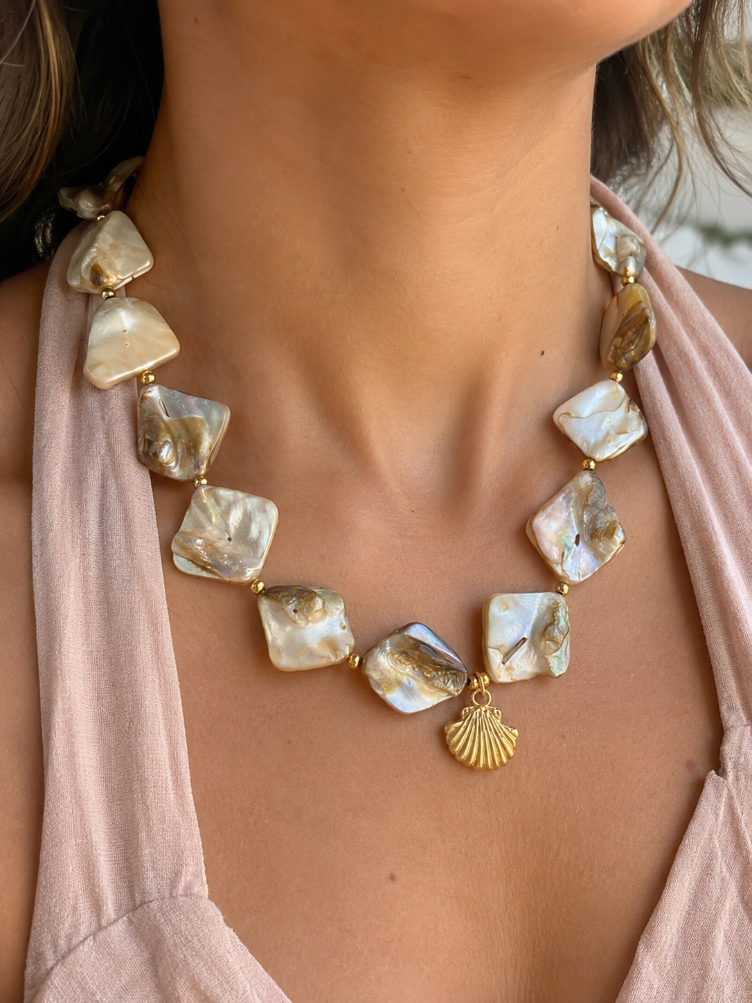 Coastal Kiss Fresh Water Pearl Necklace
