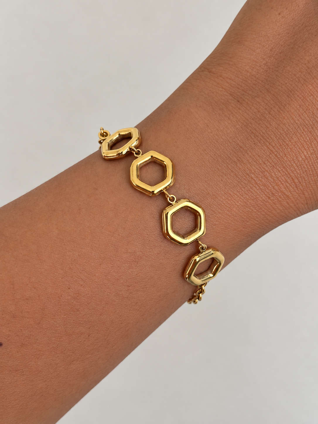 Mira Signature Gold Plated Bracelet | Stainless Steel