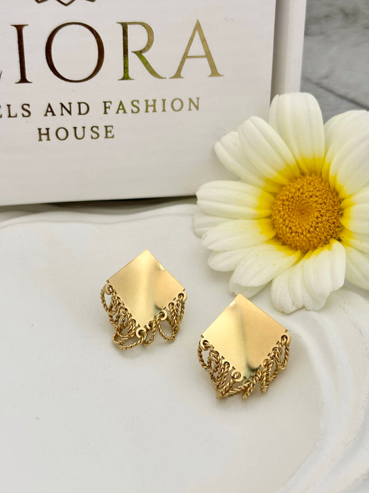 Rosa Ring Studs