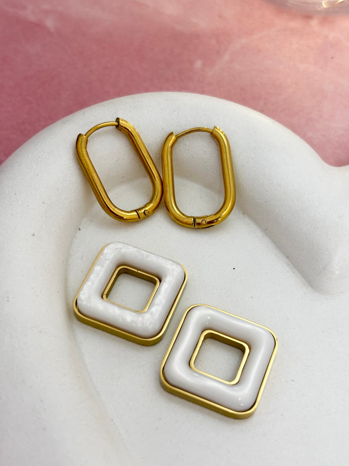 Daisy Drop Earrings - Two in One