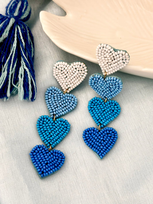 Blue Handmade Earrings