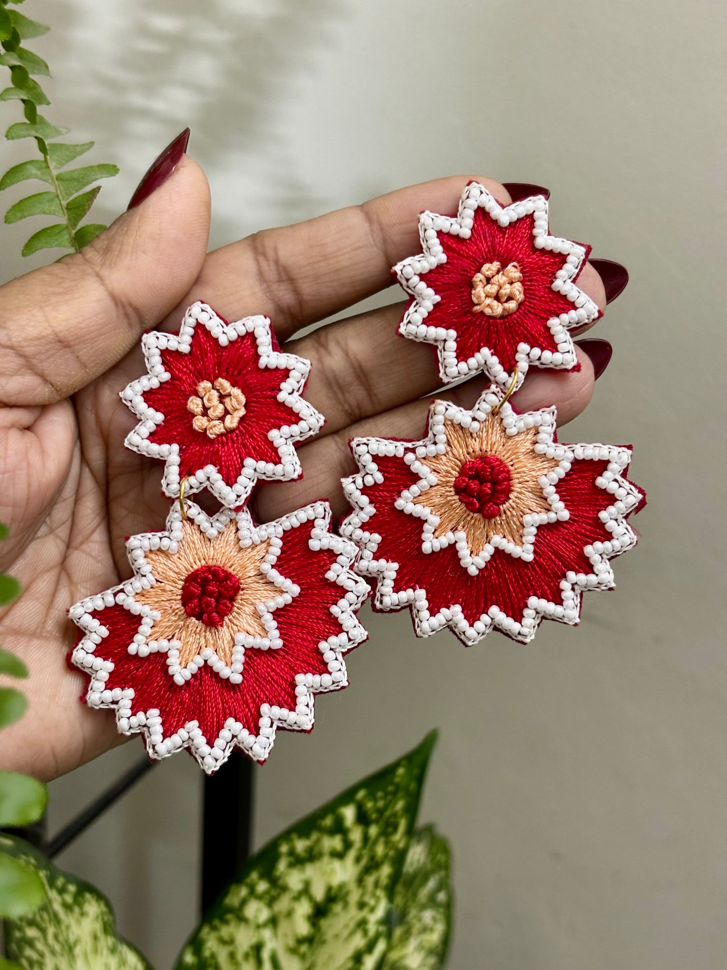 Rangreza Floral Handmade Earrings