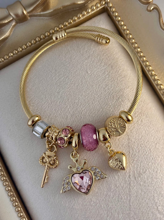 Pink Love Tales Pandora Bracelet
