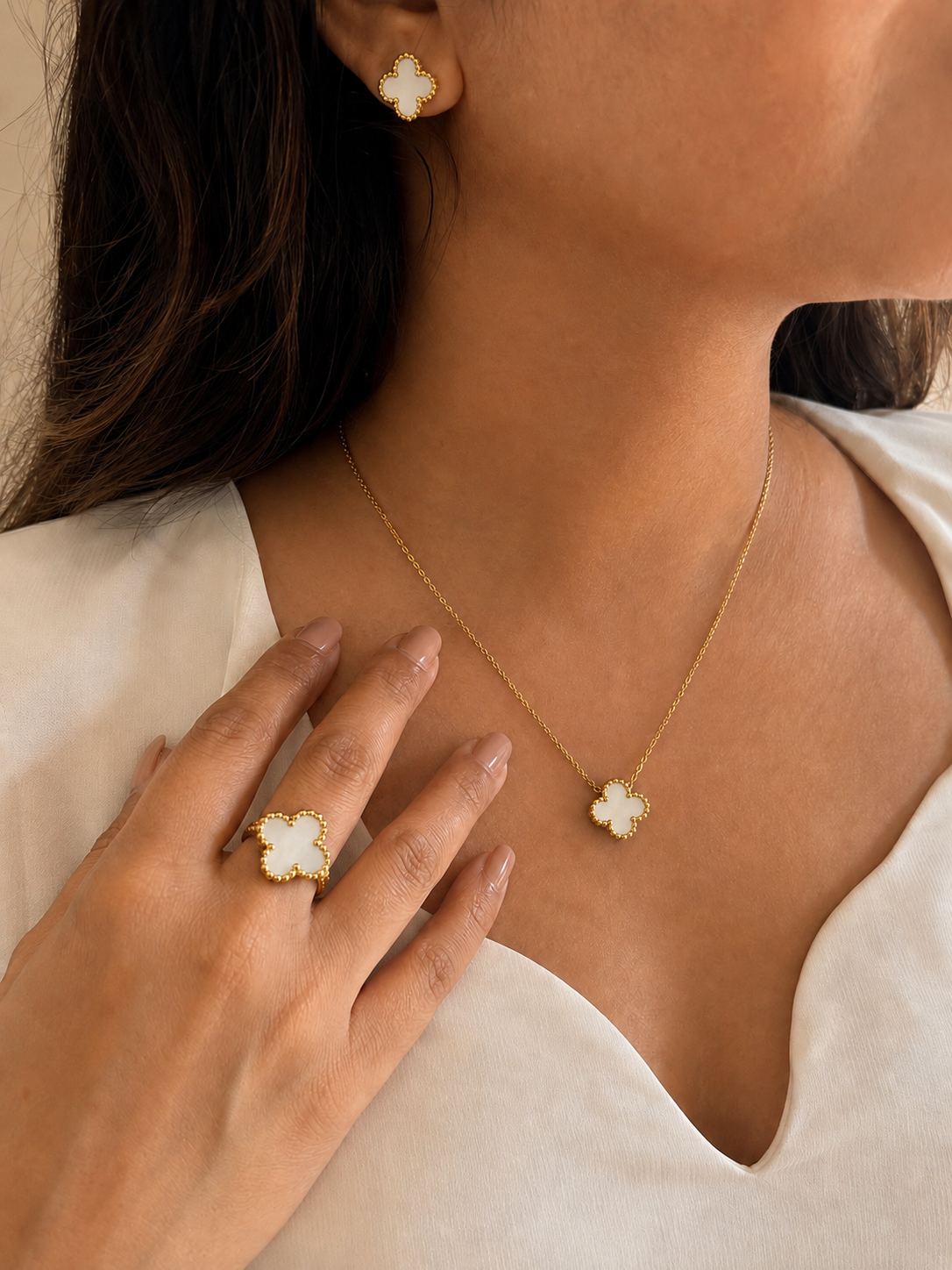 White Clover Combo Set