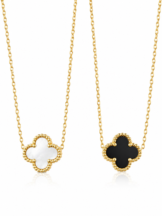 Reversible Clover Pendant Necklace