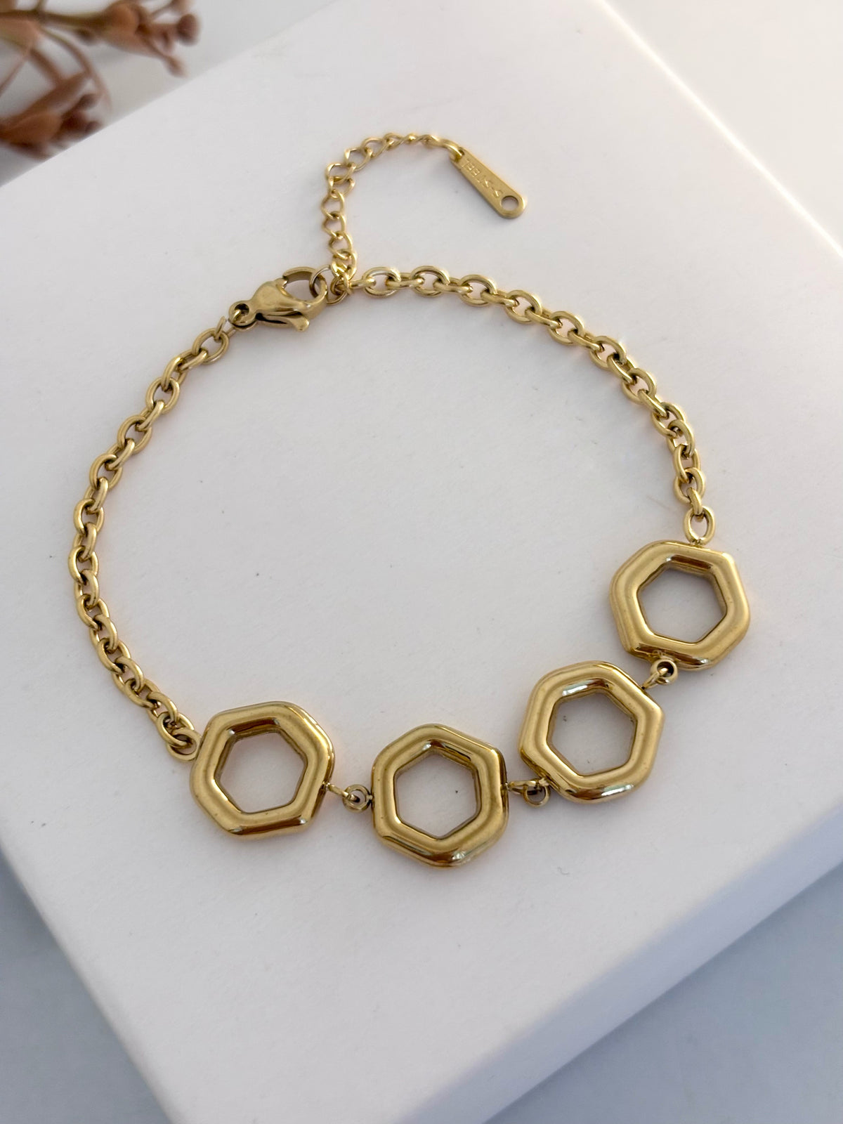 Mira Signature Gold Plated Bracelet | Stainless Steel