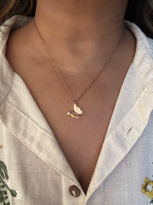 Buttercharm Rosegold Necklace