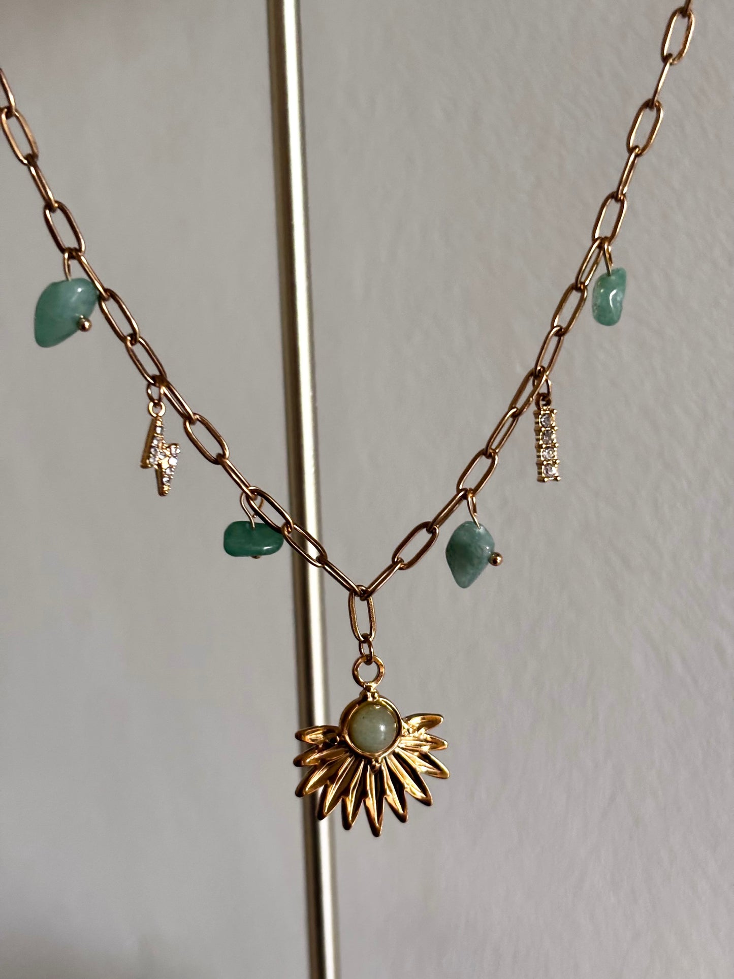 Zenvy Gold Necklace | 18kt Gold Plating Summer Special