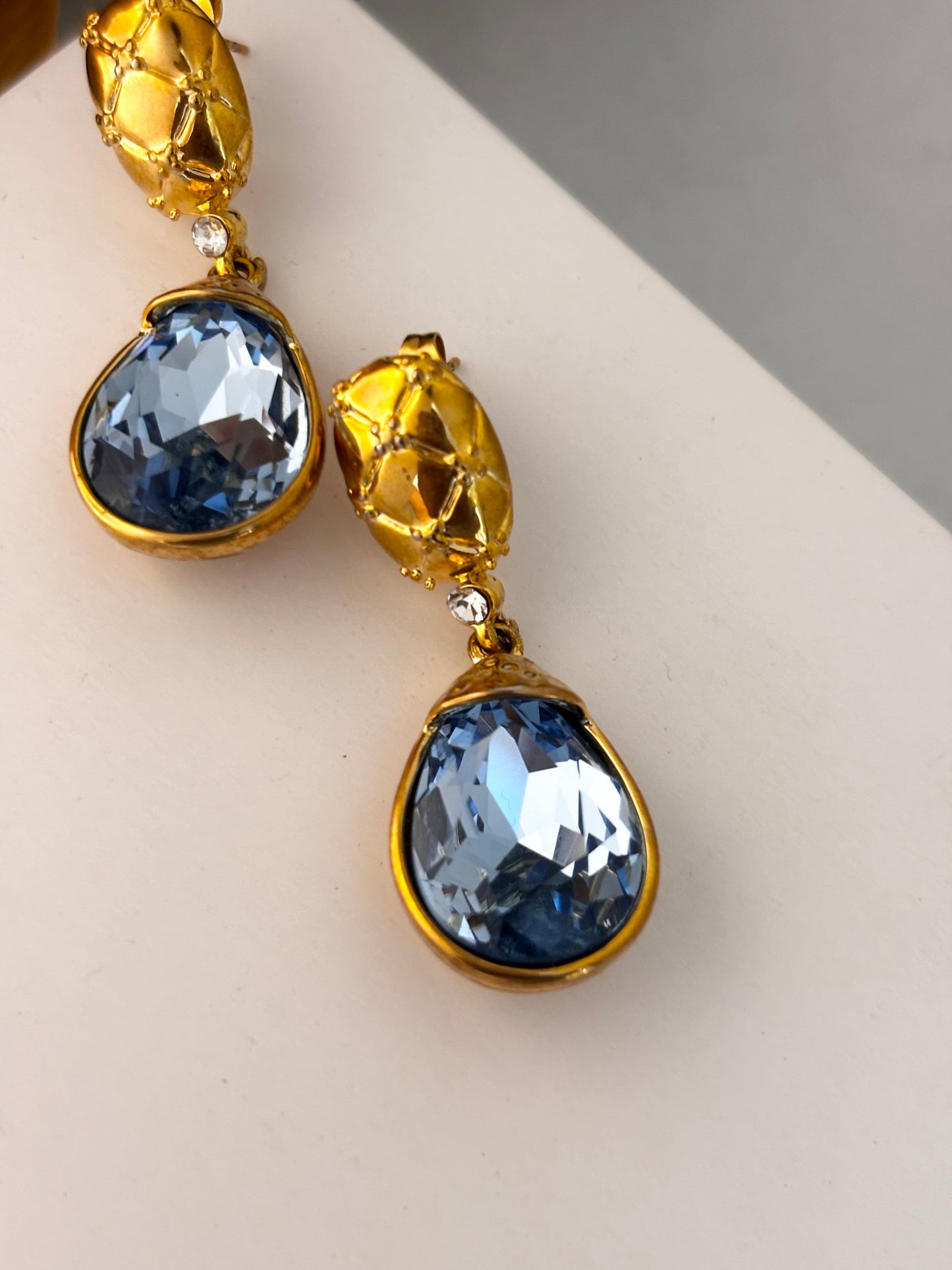 Midnight Majesty 18kt Gold Plated | Stainless Steel Party Wear Earrings