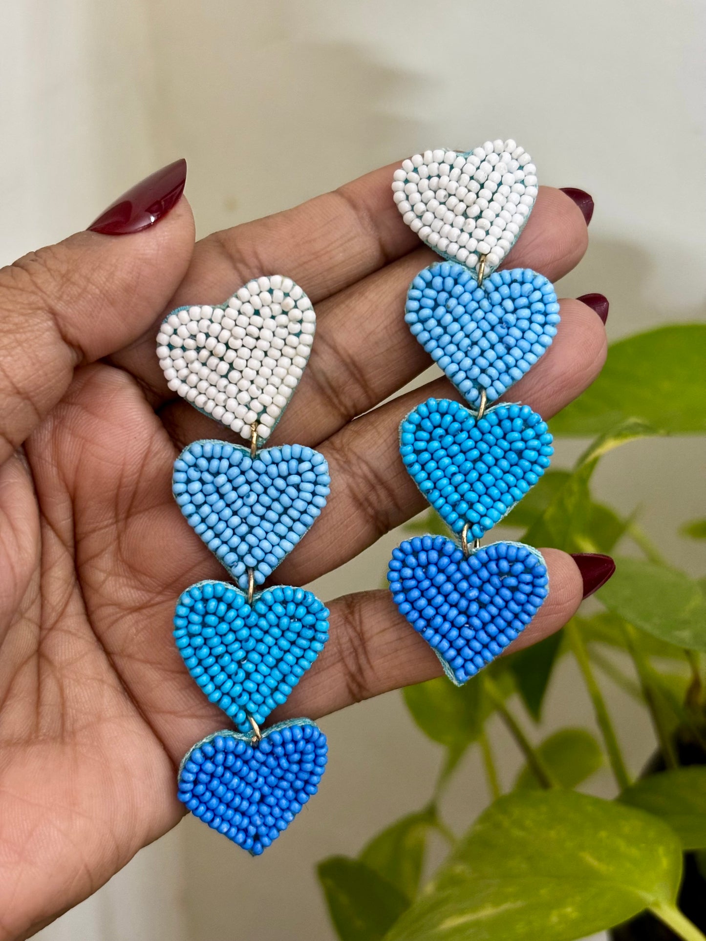 Blue Handmade Earrings