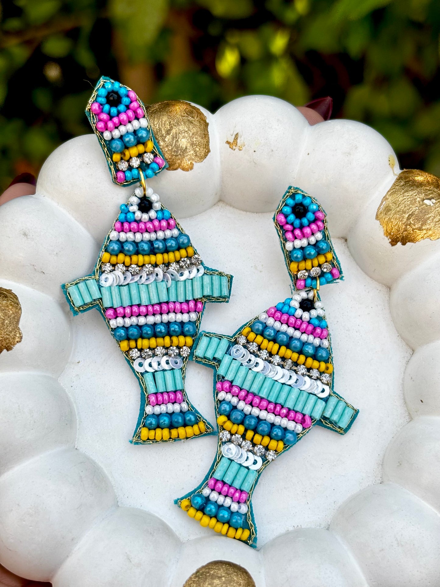 Handmade Quirky Fish Earrings