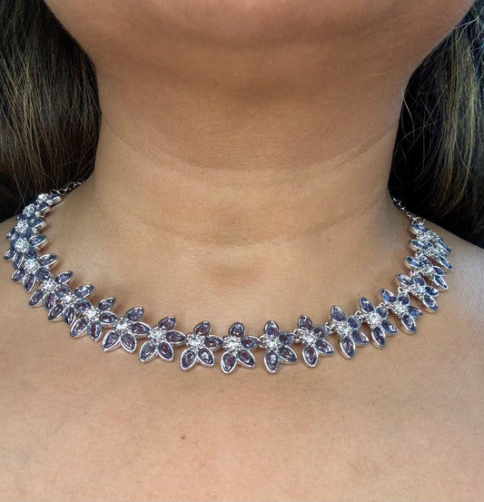 Lily Grace Necklace Set (Lavender)
