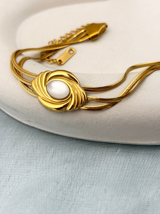 Zoey Gold Bracelet