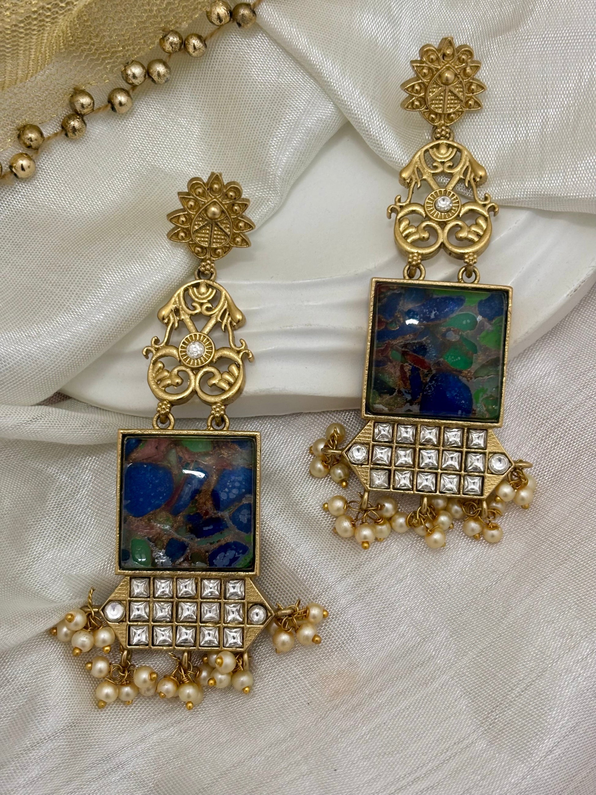 Rajeshwari (Blue) Chandeliers
