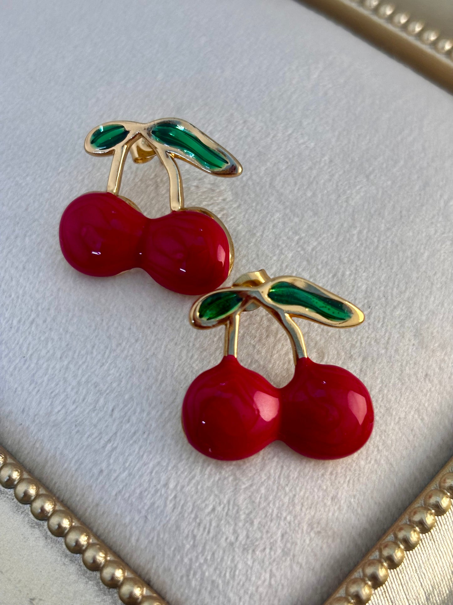 Sweet Cherry Earrings