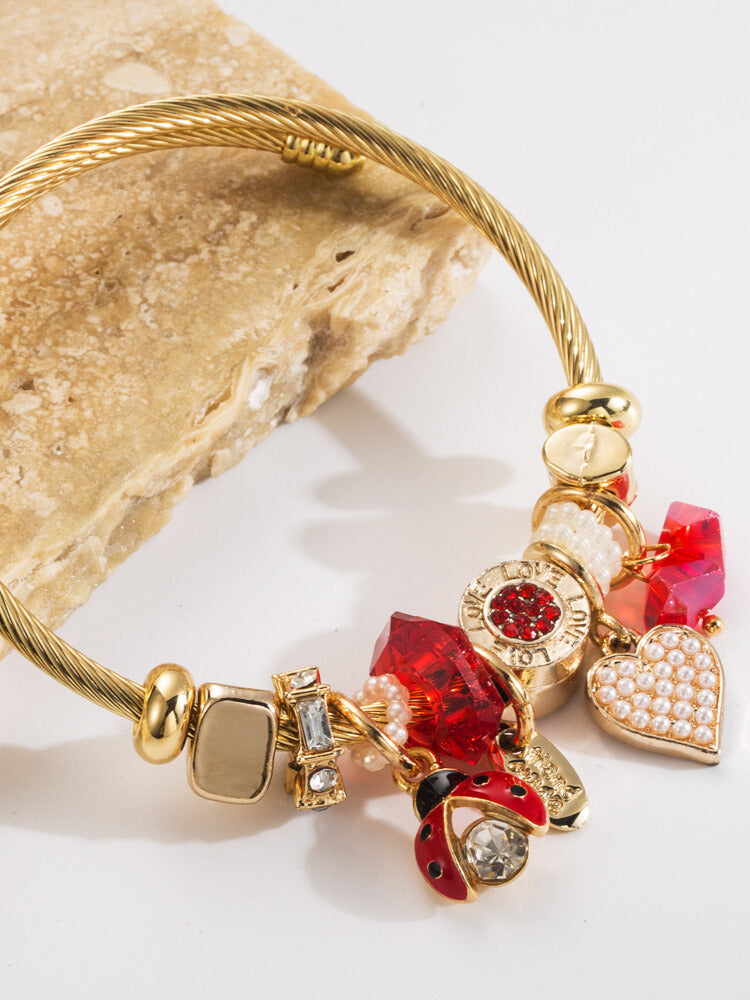 Lucky Ladybug Charm Pandora Bracelet