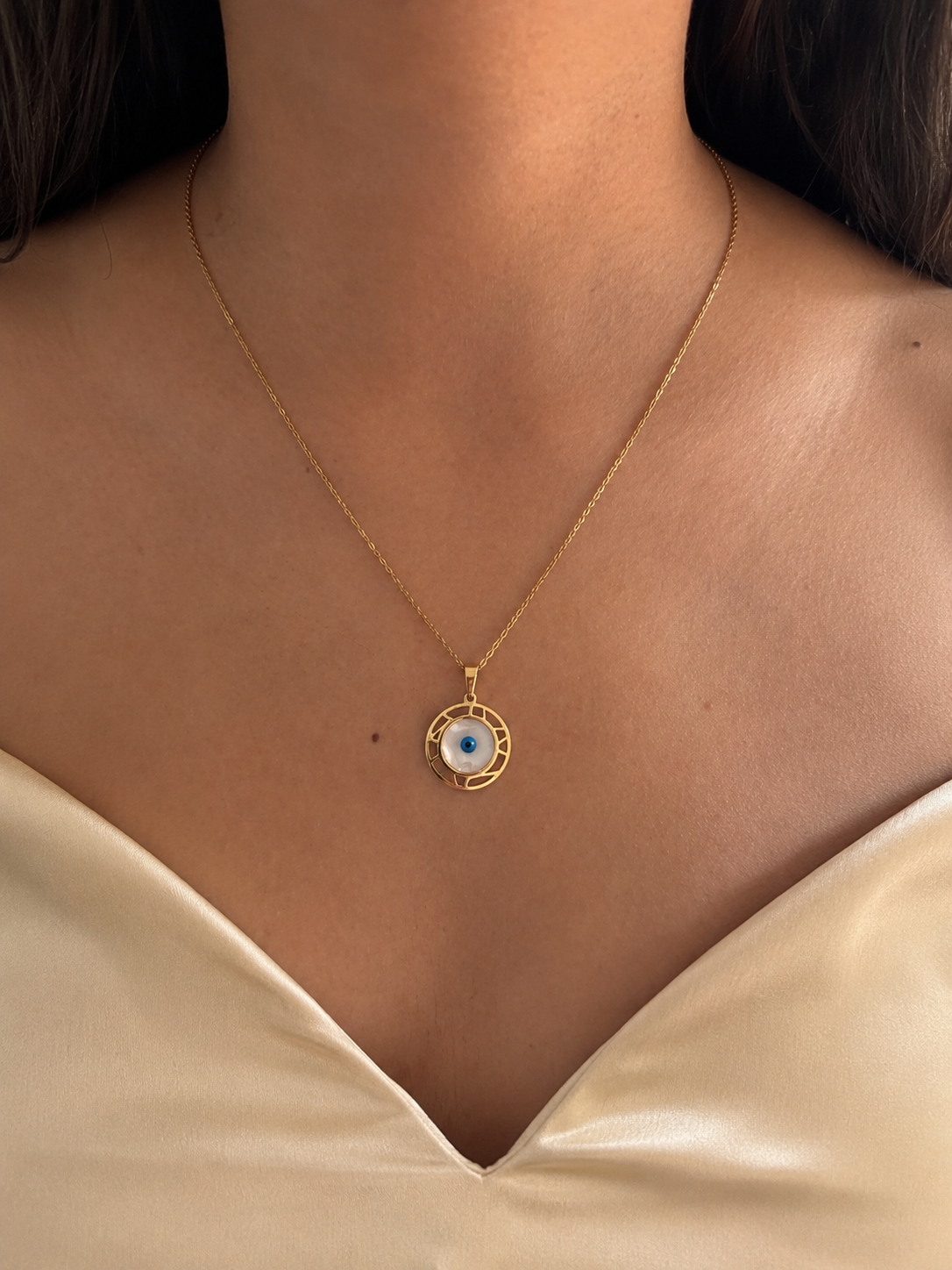 Evil Eye Charm Necklace