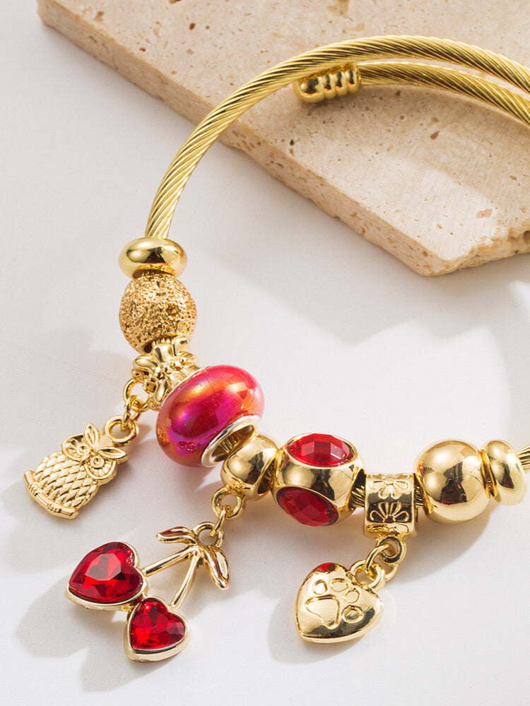 Ruby Snuggle Pandora Bracelet