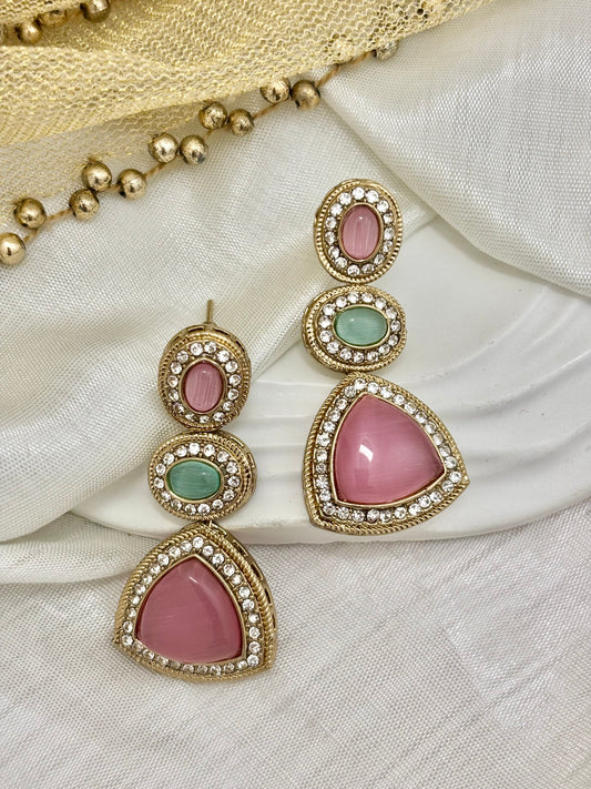 Ishya Drape Drops (Pink)