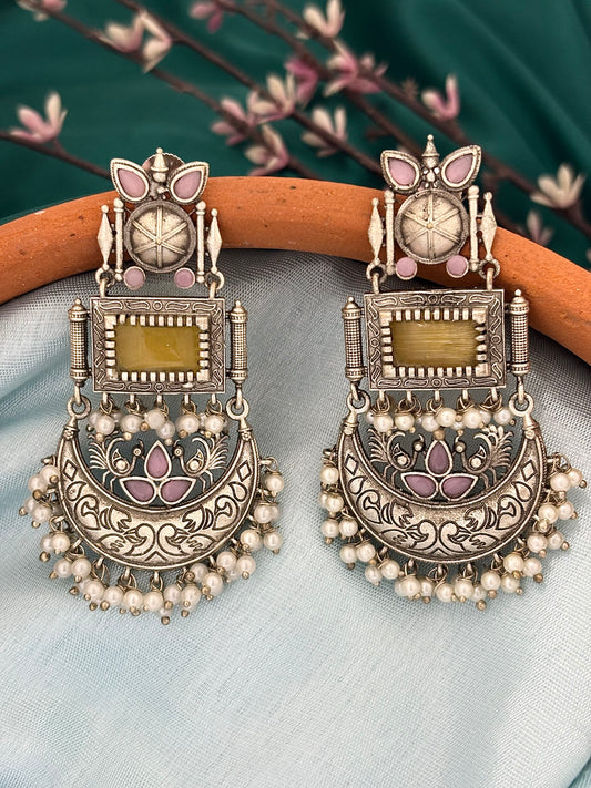 Tarangini Chandbali (Yellow)