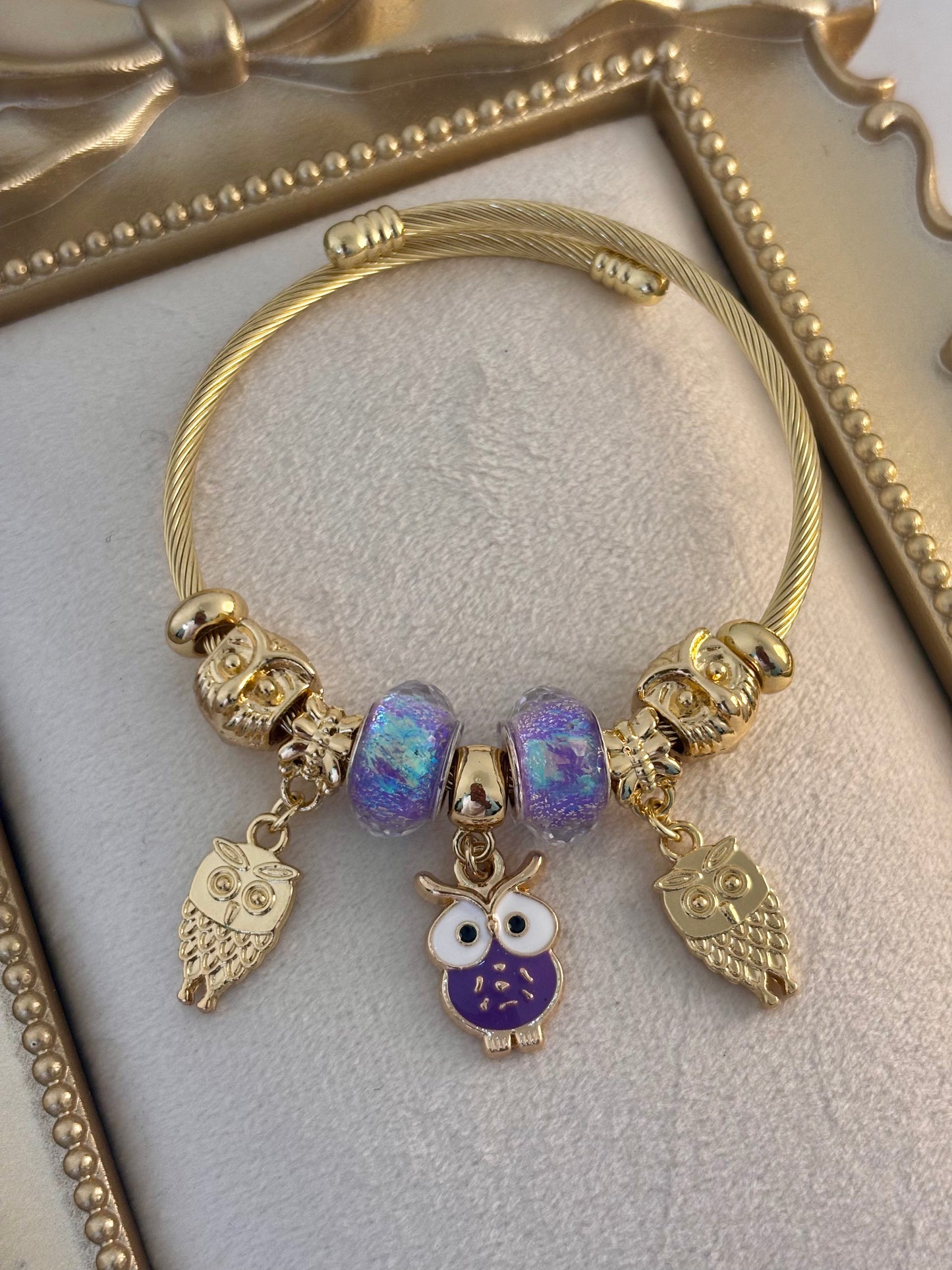 Wise Owl Charm Pandora Bracelet